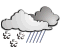 Pluie intermittente ou neige