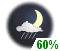 Possibilit� d'averses (60%)